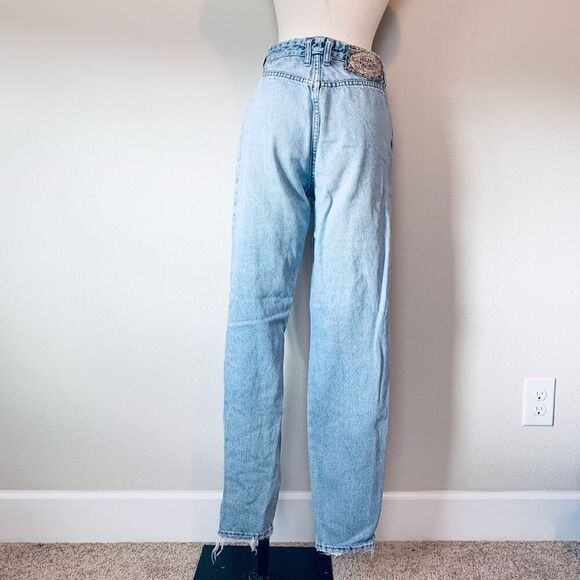 Vintage Pepe Jeans Light Wash Jeans Denim Straight High Rise 26-27” - Picture 4 of 11